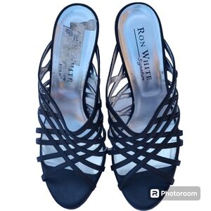 Ron White Multistrap heel slide Sandals size 37 EU